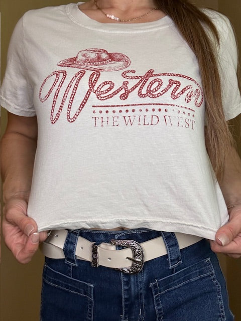 Wild West Crop T