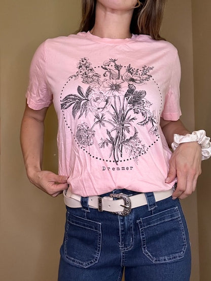 Floral Graphic T