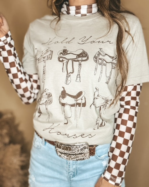 Hold Your Horses Graphic T