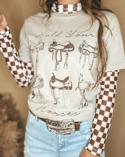 Hold Your Horses Graphic T